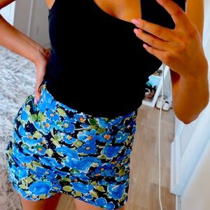 Zara cute skirt - BLUE XS